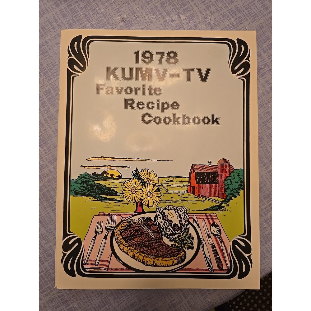 Vintage Cookbook Softcover KMOT-TV Favorite Recipes
